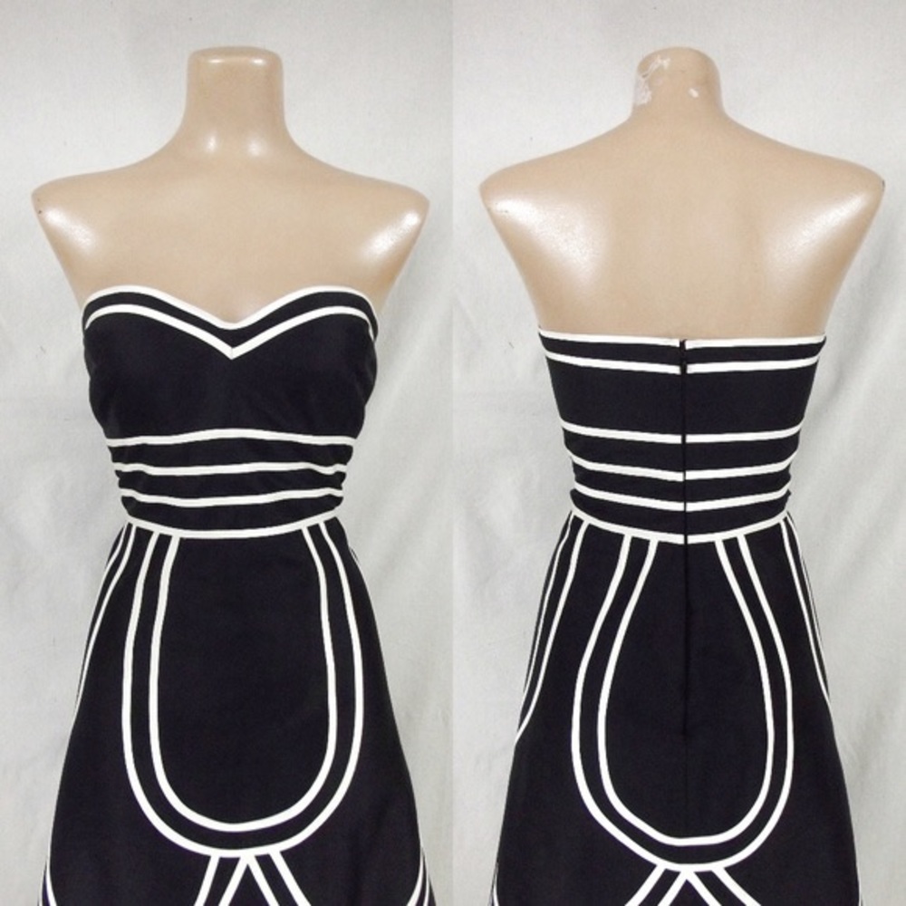 Strapless Fit & Flare Party Dress